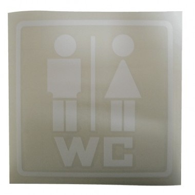 Picto Blanc Toilettes
