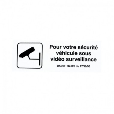 VEHICULE SOUS VIDEO SURVEILLANCE