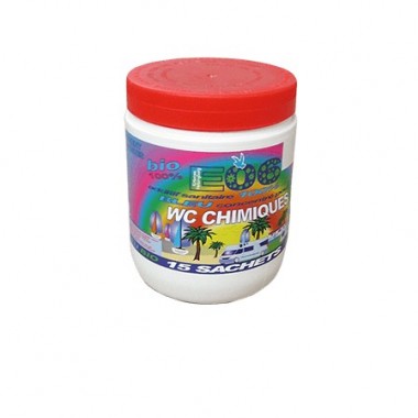 Additif WC chimique 15 sachets